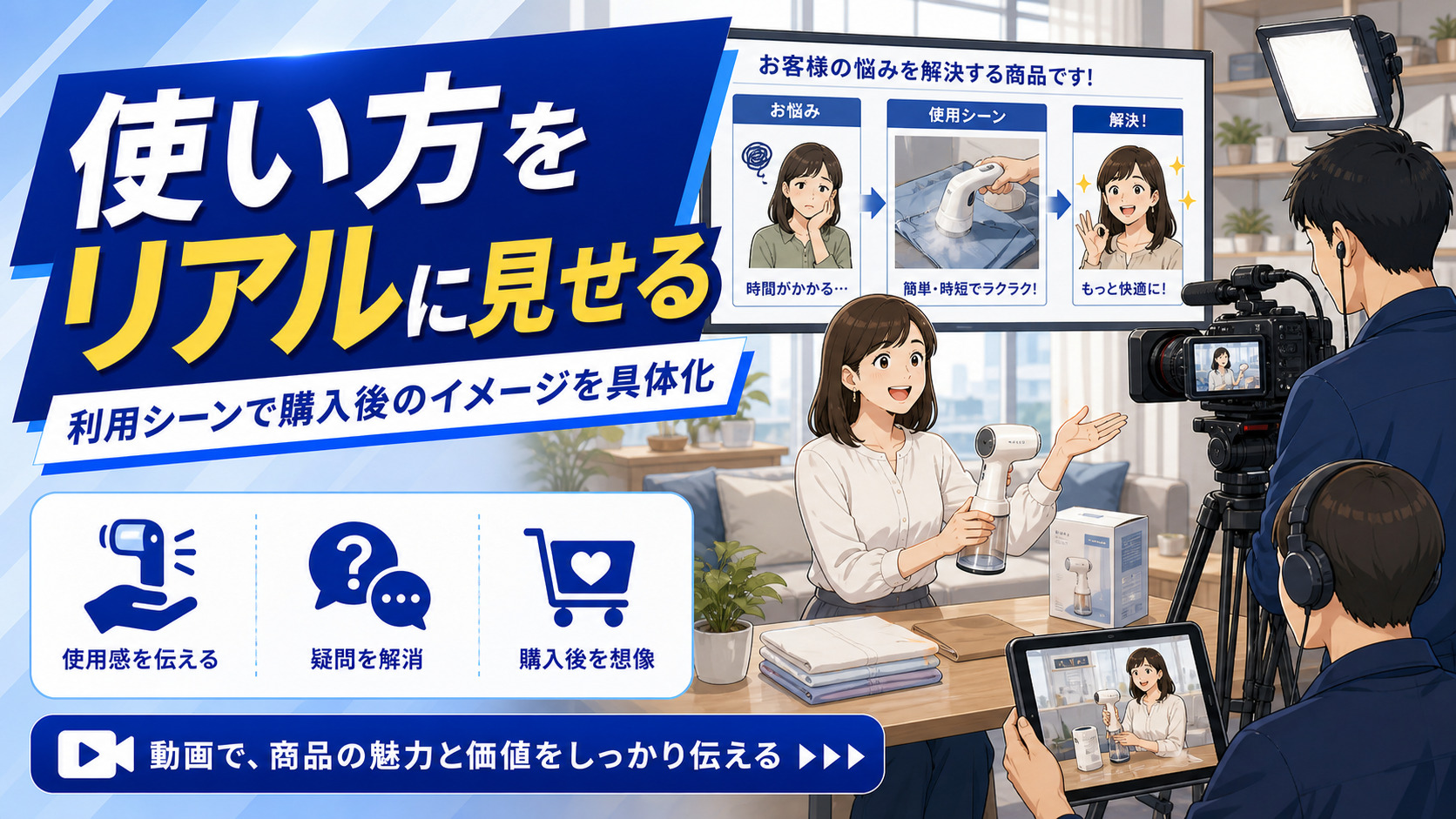 使い方を見せるのイメージ