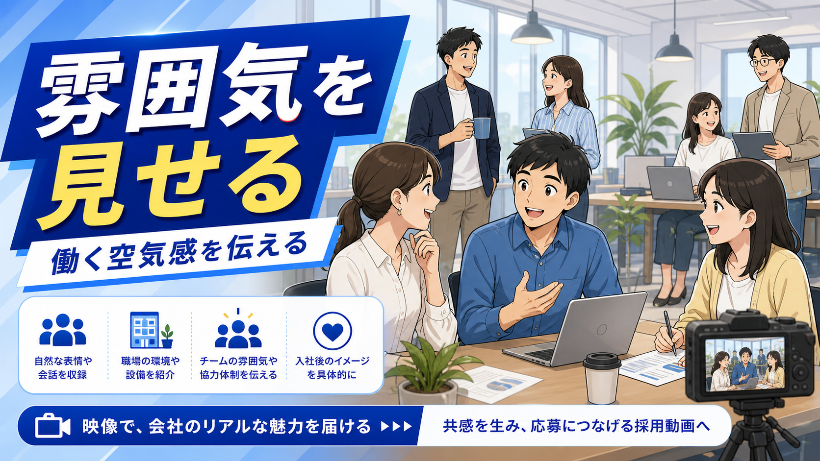 雰囲気を見せるのイメージ