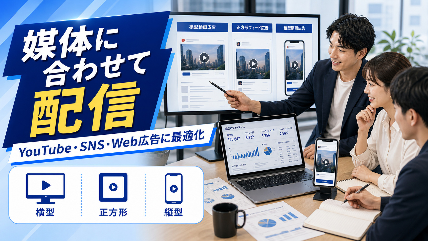 サービス訴求広告のイメージ